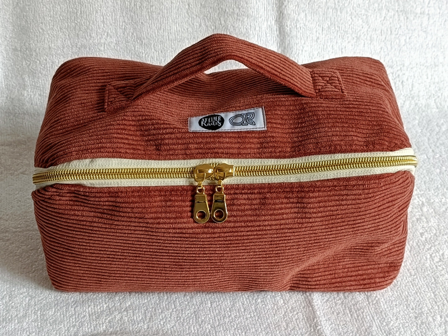 Trousse - magique - velours - côtelé