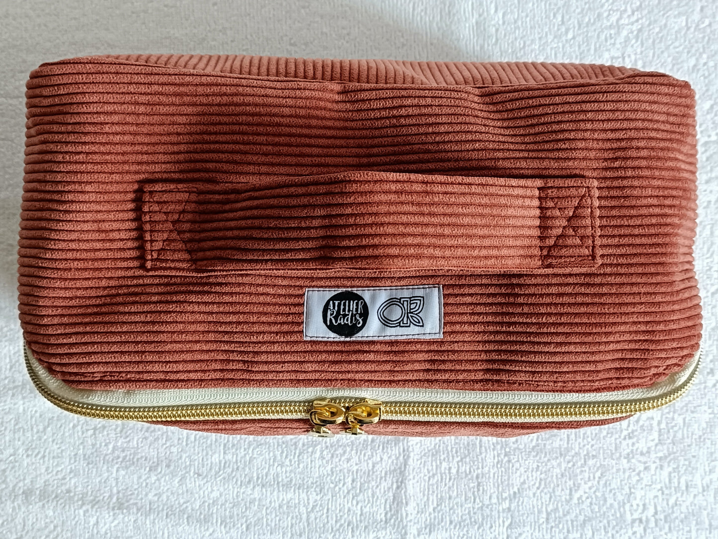Trousse - magique - velours - côtelé