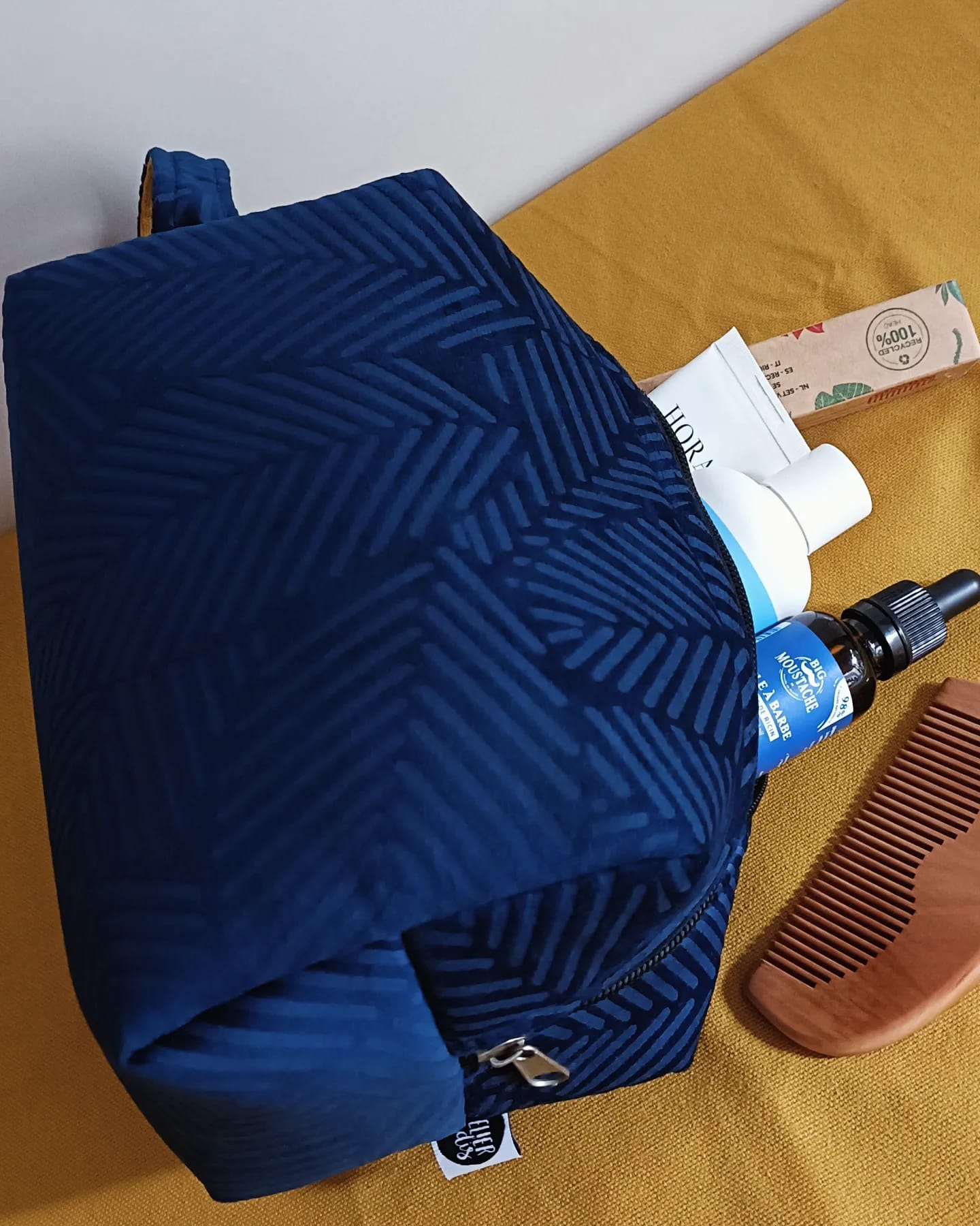 Trousse - toilette - velours
