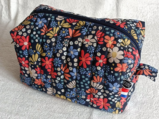 Trousse - toilette - fleuri