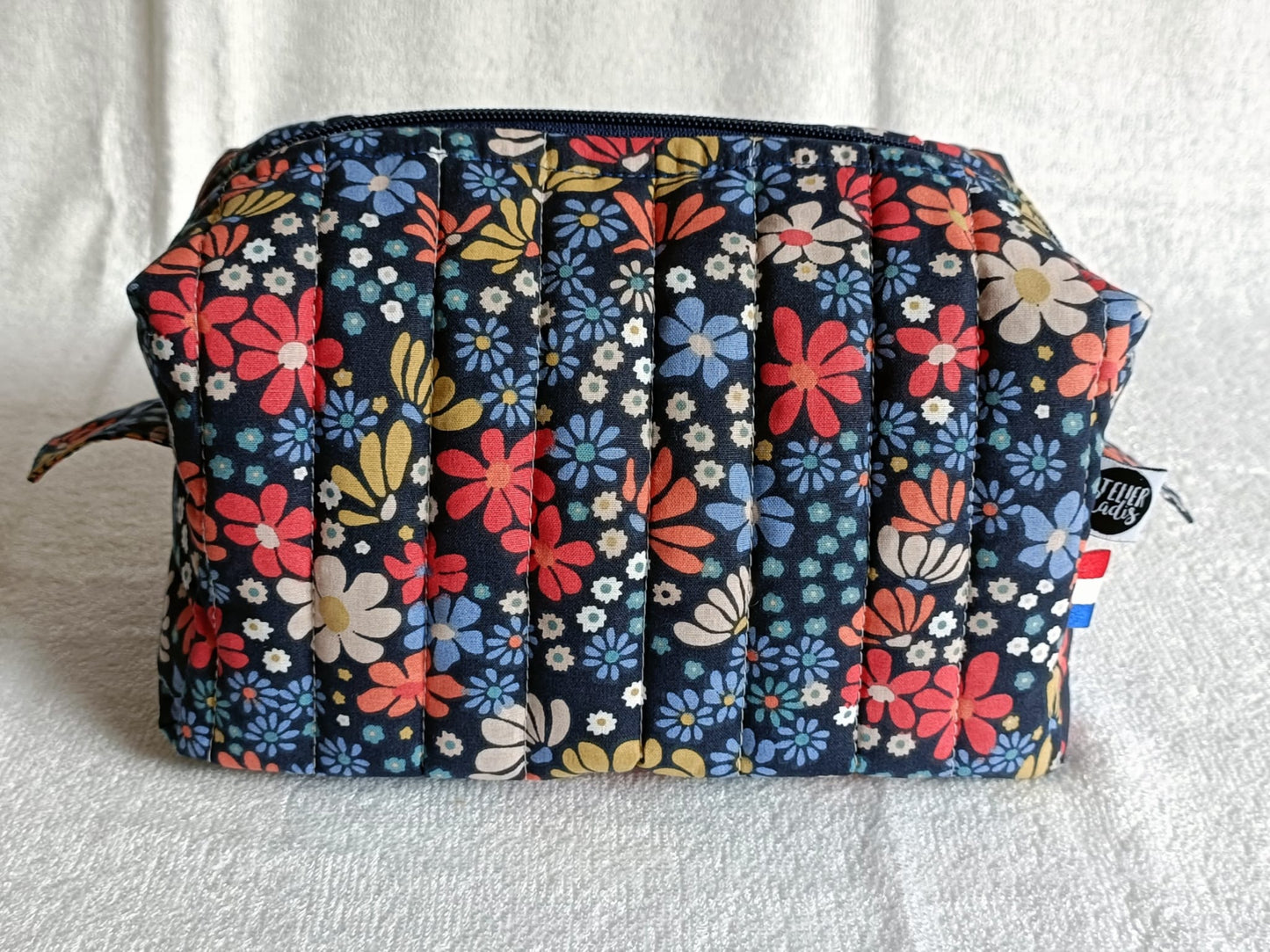 Trousse - toilette - fleuri